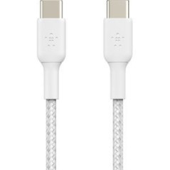 Belkin BOOST CHARGE 1m USB Type-C Cable - Premium Quality, Fast Charging, Durable & Stylish White Design